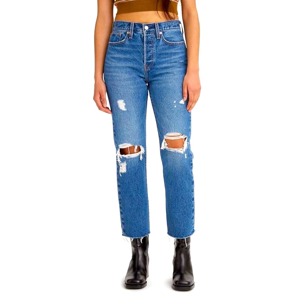 Levi's Women's Premium Wedgie Straight Jeans size 28